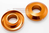 ZETA - ZE93-2503 - Quick Change Fast Rear Captive Wheel Spacers, Orange KTM