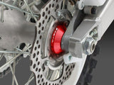 ZETA ZE93-2302 Rear Captive Wheel Spacers Red Suzuki RMZ250 04-17, RMZ450 08-17
