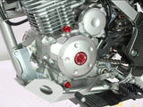 ZETA ZE89-1110 Engine Plugs, Red Honda CRF250R 2004-2009, CRF250X 2004-2017