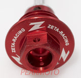 ZETA Oil Dipstick Red Honda CRF250R 04-09, CRF250X 04-16, CRF450X 05-16