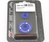 ZETA - ZE89-1212 - Engine Plugs, Blue Kawasaki KX250F 04-10, Suzuki RMZ250 04-06