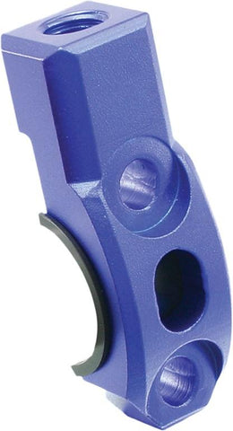 ZETA ZE40-9413 Universal Rotating Bar Perch Clamp with 10mm Mirror Mount, Blue