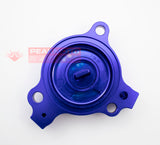 ZETA - ZE90-1352 Blue Oil Filter Cover Yamaha YZ250F 2003-2013, YZ450F 2003-2009