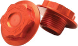 ZETA ZE58-2817 Anodized Aluminum Steering Stem Bolt Orange KTM M20 x 27-P1.5