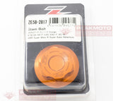 ZETA ZE58-2817 Anodized Aluminum Steering Stem Bolt Orange KTM M20 x 27-P1.5