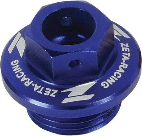 ZETA - ZE89-2312 - Oil Filler Plug, Blue Kawasaki KX250F 04-17, KX450F 06-17