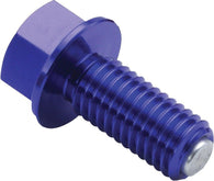 ZETA ZE58-1222 Magnetic Drain Plug, Blue M10x15mm 1.25mm Pitch