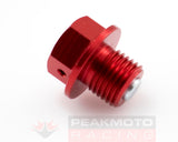 ZETA - ZE58-1413 - Magnetic Drain Plug, Red M12x10mm 1.25mm Pitch
