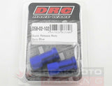 DRC - D58-02-102 - Rim Lock Nuts, Blue Anodized Aluminum