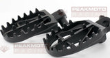 DRC 57MM ULTRA WIDE FOOTPEGS D48-02-806 Yamaha YZ250F YZ450F WR250F WR450F