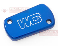 Works Connection 21-600 Blue Anodized Rear Brake Master Cylinder Cover