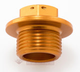 Works Connection 24-380 Orange Anodized Aluminum Steering Stem Nut KTM Husqvarna