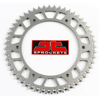 JT Sprockets - JTA896.52 - Aluminum Rear Sprocket, 52T (Color = SILVER)