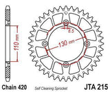 JT Sprockets - JTA215.56 - Aluminum Rear Sprocket, 56T (For A Stock 420 Chain)