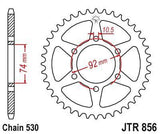 JT Sprockets - JTR856.46 - Steel Rear Sprocket, 46T Yamaha XJ550 RH Seca 1981