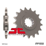 JT Sprockets - JTF1332.17 - Steel Front Sprocket, 17T