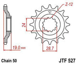JT Sprockets - JTF527.17 - Steel Front Sprocket, 17T
