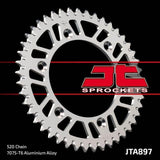 JT Sprockets - JTA897.52 - Aluminum Rear Sprocket, 52T