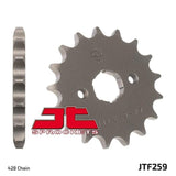 JT Sprockets - JTF259.17 - Steel Front Sprocket, 17T