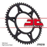 JT Sprockets - JTR210.51 - Steel Rear Sprocket, 51T Honda CRF450X 2005-2016