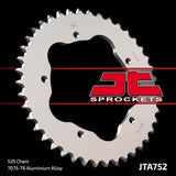 JT Sprockets - JTA752.41 - Steel Rear Sprocket, 41T (For 525 Chain)