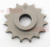 JT Sprockets - JTF402.15 - Steel Front Sprocket, 15T