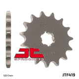 JT Sprockets - JTF419.15 - Steel Front Sprocket, 15T