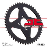 JT Sprockets - JTR833.49 - Steel Rear Sprocket, 49T Yamaha TTR125 2000-2001