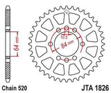 JT Sprockets - JTA1826.42 - Aluminum Rear Sprocket, 42T