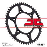 JT Sprockets - JTR897.52 - Steel Rear Sprocket, 52T