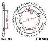 JT Sprockets - JTR1304.39 - Steel Rear Sprocket, 39T