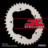 JT Sprockets - JTA751.36 - Aluminum Rear Sprocket, 36T