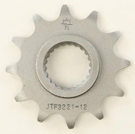 JT Sprockets - JTF3221.12 - Steel Front Sprocket, 12T