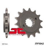 JT Sprockets - JTF1042.14 - Steel Front Sprocket, 14T KYMCO 250 MXU 2005-2015