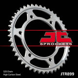 JT Sprockets - JTR899.45 - Steel Rear Sprocket, 45T KTM 950 Super Enduro R 06-09