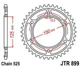 JT Sprockets - JTR899.45 - Steel Rear Sprocket, 45T KTM 950 Super Enduro R 06-09