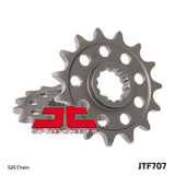 JT Sprockets - JTF707.15 - Steel Front Sprocket, 15T