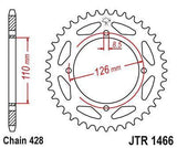 (428 Chain Conversion) JT Sprockets - JTR1466.47 - Steel Rear Sprocket, 47T