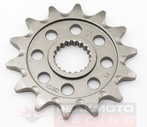 JT Sprockets - JTF1590.14SC - Steel Front Sprocket, 14T Self Cleaning/Lightened