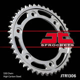 JT Sprockets - JTR1306.43 - Steel Rear Sprocket, 43T