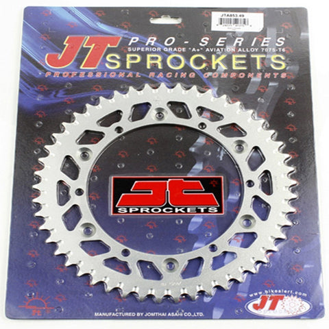 JT Sprockets - JTA853.49 - Aluminum Rear Sprocket, 49T