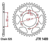 JT Sprockets - JTR1489.40 - Steel Rear Sprocket, 40T