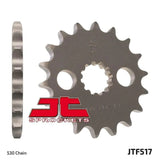 JT Sprockets - JTF517.18 - Steel Front Sprocket, 18T Kawasaki ZX-12R ZX12R 00-05