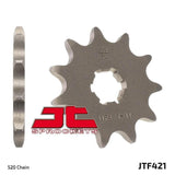 JT Sprockets - JTF421.11 - Steel Front Sprocket, 11T