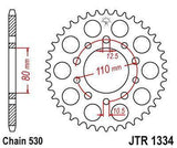 JT Sprockets - JTR1334.36 - Steel Rear Sprocket, 36T