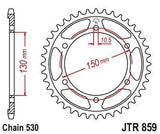 JT Sprockets - JTR859.49 - Steel Rear Sprocket, 49T