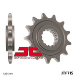 JT Sprockets - JTF715.13 - Steel Front Sprocket, 13T