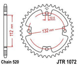 JT Sprockets JTR1072.38 Steel Rear Sprocket 38T  Kymco ATV 250 KXR/KXU 2002-2013