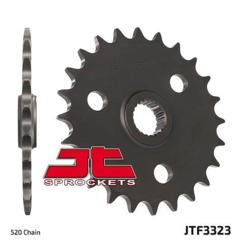 JT Sprockets - JTF3323.24 - Center 2 Front Sprocket, 24T