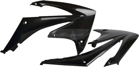 Polisport 8412700003 Radiator Shroud Plastics Black For Honda CRF450R 2009-2012